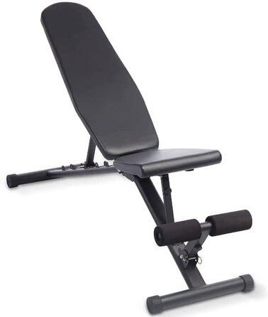 ULTIMAX Adjustable Weight Bench - 6-Position Utility Bench for Strength Training &amp; Full-Body Workouts