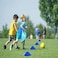 ULTIMAX Agility Training Cones &ndash; 7.8-Inch Soccer Cones with Holder, Multicolor Disc Markers for Speed &amp; Agility Training, Sports Cones for Soccer, Fitness, and Drills (100 Pcs)
