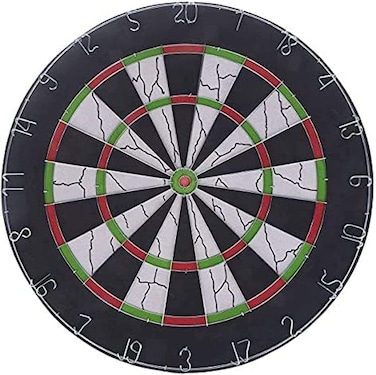 ULTIMAX Flocked Dart Board &ndash; Premium Indoor Dart Game for Kids &amp; Adults, Perfect for Family, Office &amp; Party Entertainment (18x1.5")