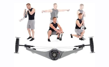 ULTIMAX Adjustable Folding Puller   Portable Home Gym for Full-Body Workouts &ndash; Perfect for Home, Office, or Travel   Total Body Fitness Made Easy