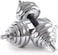 ULTIMAX 30kg Adjustable Dumbbell Set with Barbell Rod &ndash; Fitness Weights for Home Gym, Strength Training, and Workouts
