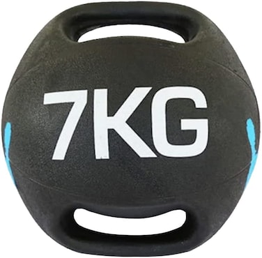 ULTIMAX Double Handle Medicine Ball -7kg Slam Ball for Fitness, Agility, Balance, and Strength Training for Men &amp; Women