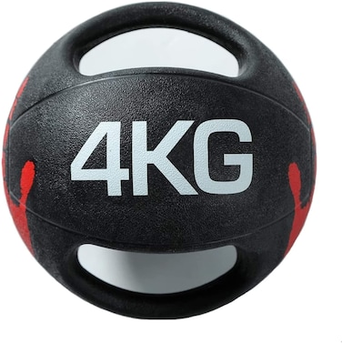ULTIMAX Double Handle Medicine Ball - 4kg Slam Ball for Fitness, Agility, Balance, and Strength Training for Men &amp; Women
