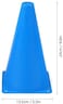 ULTIMAX Agility Marker Cone Set &ndash; 10-Pack Assorted Colors, 23cm   Durable Training Cones for Kids, Football, Soccer, Athletics, Outdoor Sports, and Social Distancing Traffic Use