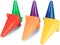 ULTIMAX Agility Marker Cone Set - 25 Pack 23cm Assorted Colors   Traffic Cones for Kids, Soccer, Football, Athletics &amp; Outdoor Training