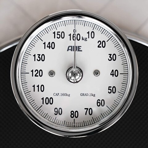 ULTIMAX Analog Bathroom Scale - Retro Design, 160kg Capacity   Doctor-Style Mechanical Weight Scale for Accurate Health Monitoring