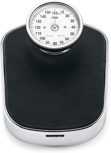 ULTIMAX Analog Bathroom Scale - Retro Design, 160kg Capacity   Doctor-Style Mechanical Weight Scale for Accurate Health Monitoring