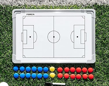 ULTIMAX Double-Sided Coaching Tactics Boards - 13 Sport Options, 45cm x 30cm for Coaches and Teams