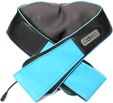 ULTIMAX Multifunctional Massage Shawl - Neck, Shoulder, and Waist Kneading Massager with Red Light Heating for Full Body Relief &ndash; Dual-use for Home &amp; Car