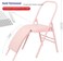 ULTIMAX Pink Yoga Folding Chair with Lumbar Support &ndash; Versatile, Foldable Balance Training Auxiliary Chair