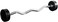 ULTIMAX 25KG Rubber Fixed Barbell EZ Curl &ndash; Weight Training Equipment for Gym Workouts, Strength Training &amp; Weightlifting
