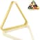 ULTIMAX Wooden 8-Ball Pool Rack &ndash; 2-1/4" Billiard Triangle, Premium Ball Rack for Pool and Snooker Tables