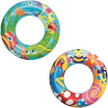 ULTIMAX Swim Ring for Kids &ndash; Inflatable Swimming Ring Water Toy for Children &ndash; 1 Piece Box