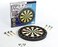 ULTIMAX Double-Sided Dart Board Set (45cm) - Flocking Dart Board with 6 Darts   Indoor &amp; Party Game   Perfect Sports Gift for Kids &amp; Adults - Model 1818B