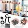 ULTIMAX Hand Grip Strengthener Set - 6 PCS Adjustable Hand Gripper Kit with Storage Pouch, Finger Exerciser, Therapy Ball, &amp; Grip Exercise Ring - Black