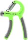 ULTIMAX Hand Grip Strengthener Set - 6 PCS Adjustable Hand Gripper Kit with Storage Pouch, Finger Exerciser, Therapy Ball, &amp; Grip Exercise Ring - Green
