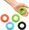 ULTIMAX Hand Grip Strengthener Set - 6 PCS Adjustable Hand Gripper Kit with Storage Pouch, Finger Exerciser, Therapy Ball, &amp; Grip Exercise Ring - Green