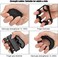 ULTIMAX Hand Grip Strengthener Set - 6 PCS Adjustable Hand Gripper Kit with Storage Pouch, Finger Exerciser, Therapy Ball, &amp; Grip Exercise Ring - Orange