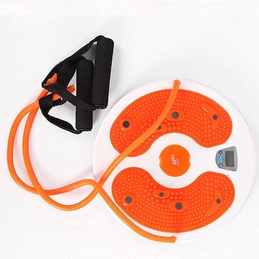 ULTIMAX Digital Waist Twister Plate - Aerobic Exercise Equipment for Waist &amp; Hips, Calorie Counting Twist Exercise Board, Fitness Equipment - Assorted Colors