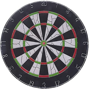 ULTIMAX Dart Board &ndash; Premium Indoor Dart Game for Children &amp; Adults, Ideal for Office, Family Time, and Parties (18X1)