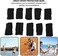 ULTIMAX Finger Sleeves   Stretchy Sports Guard for Volleyball &amp; Basketball   Flexible Finger Protector Wraps   Durable Support Brace for Sports Protection