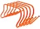 ULTIMAX Agility Training Hurdles (Pack of 5) - Speed, Endurance &amp; Visibility for Track &amp; Field, Sports Coaching, Indoor/Outdoor Practice - 30cm Height