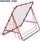ULTIMAX Adjustable Football Rebounder Training Net, Kickback Bouncer with Angled Settings, 100x100 cm &ndash; Ideal for Soccer Practice &amp; Skills Training