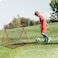 ULTIMAX Adjustable Football Rebounder Training Net, Kickback Bouncer with Angled Settings, 100x100 cm &ndash; Ideal for Soccer Practice &amp; Skills Training