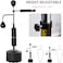 ULTIMAX Heavy Duty Punching Bag with Stand &ndash; Adjustable Kickboxing &amp; Boxing Set with 360&deg; Reflex Bar, Speed Ball, Suction Cup Base &ndash; Perfect for Adults &amp; Youth, Home, Office, Gym &ndash; Black Boxing Stand