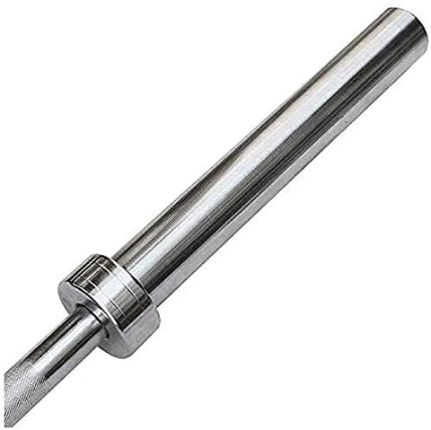 ULTIMAX 7ft Olympic Barbell Bar with Tri-Grip Rubber Weight Plate Set for Home Gym, Body Pump, Weightlifting &amp; Strength Training &ndash; 100kg