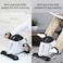 ULTIMAX Mini Exercise Bike Pedal Exerciser for Seniors   Portable Under Desk Foot Cycle &amp; Arm/Leg Peddler Machine with LCD Screen Display