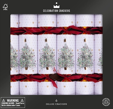 12in Watercolour Tree Deluxe Cracker  FSC Mix 6pcs/Box