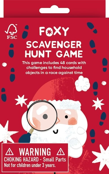 Scavenger Hunt Game 102mm x 152mm FSC mix 48pcs/Pack