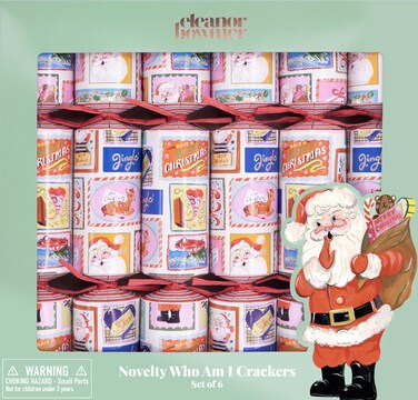 12in Santa Cracker FSC Mix 6pcs/Box