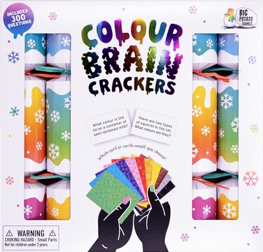 12in Colour Brain Cracker FSC Mix 6pcs/Box