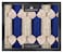 13in Crackers Gilded Azure 6pcs/box