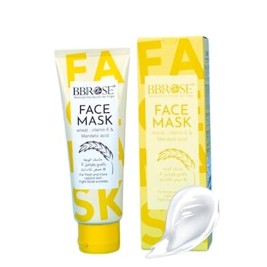 قناع الوجه بالقمح من بي بروس 120 مل - علاج مغذي ومنعش للوجه لبشرة ناعمة ومشرقة - يرطب ويصلح ويعيد الحيوية