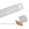 CRAFT MAGIC Heavy-Duty Stainless Steel Ruler (30cm12inch 1-Pack) Durable Metal Measuring Ruler for School, Office &amp; Craft Projects &ndash; Precision Straight Edge Tool.