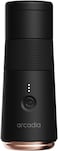 Arcadia Go Portable Turkish Coffee Maker (Model ARC103WNB) &ndash; Rechargeable Cordless Electric Greek Coffee Pot with Auto Shut-Off, Compact Small Appliance for Travel, Camping, &amp; Office, Night Black