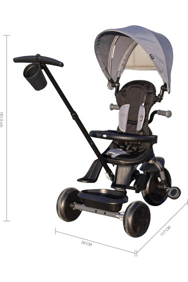 QPLAY Elite Platinum 6-in-1 Tricycle for Kids 10M-6Y+