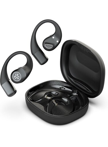 Jlab
Epic Open Sport Air Conduction Wireless Sports Earbuds with Earhooks, 30H Playtime Hook Over Ear Running Earphones, IP55 Sweat-Resistant Ear Buds, Bluetooth Multipoint black