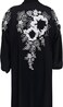 Velvet Aura Women&rsquo;s Abaya Size 52, Embroidered Maxi Dress with Hijab, Long Sleeve Modest Muslim Wear for Eid &amp; Everyday Use