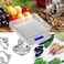 Digital Precision Kitchen Scale &ndash; Multifunction Food, Jewelry &amp; Coffee Scale   0.01g Accuracy, LCD Display, Tare Function &amp; Stainless Steel Platform