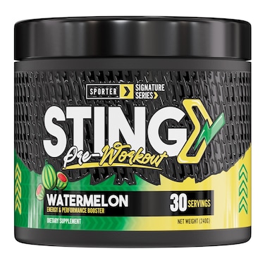 Sporter - Sting Pre-Workout - Watermelon - 30 Servings