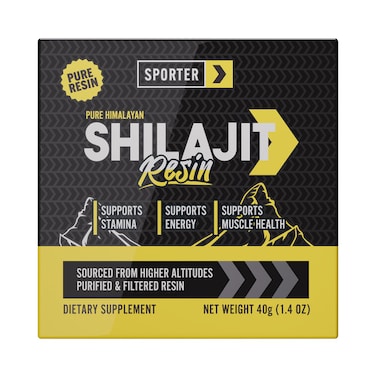 Sporter, Pure Himalayan Shilajit Resin, Not Flavored, 40 grams