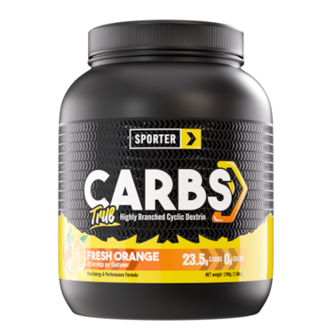 Sporter - TrueCarbs - Highly Branched Cyclic Dextrin - Orange - 2.6 lbs