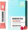 Humantra Electrolytes Powder - Berry Pomegranate Flavor, 20ct - Powdered Hydration Sachets - Plant-Based Electrolyte Powder with 6 Electrolytes - Vegan, Sugar Free, Gluten Free