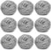 Stainless Steel Scrubber Balls Heavy Duty Kitchen Cleaning Scouring Pads &ndash; Rust Resistant Metal Scrubbers for Pots, Pans, Dishes &amp; Grill Cleaning- Pack of 9 PCS