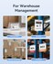 NIIMBOT 4&times;6'' Shipping Labels Only for NIIMBOT B4 Label Printer, Thermal Paper for Shipping Package, 50Label/Roll (4 * 6&ldquo; Label)