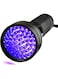 Rubik UV Flashlight, 51 LED Ultraviolet Blacklight Pet Urine Detector For Dog Cat Urine, Dry Stains, Bed Bugs, Fluorescent and Counterfeit Detection, Black Light